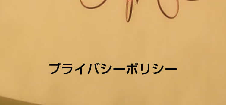 プライバシーポリシー